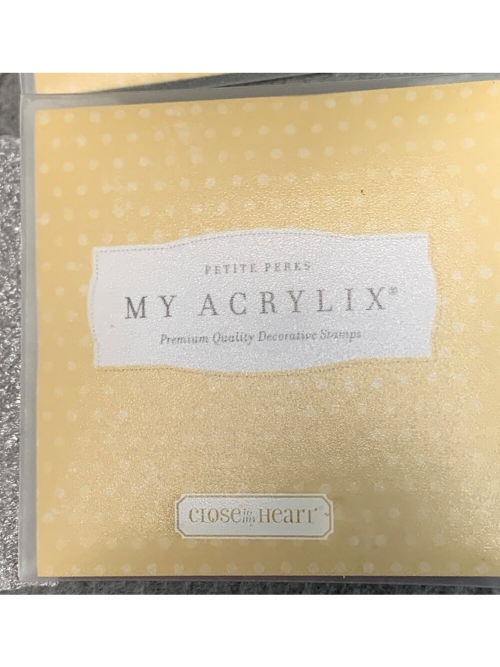Close To My Heart Premium Decorative Clear Cling Stamps - Petite Perks Set - Picture 12 of 16